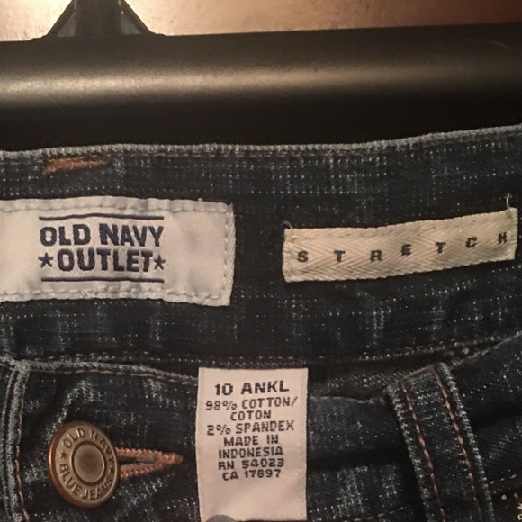 Old Navy Outlet Women Stretch Denim Jeans Size 10 - Picture 10 of 11
